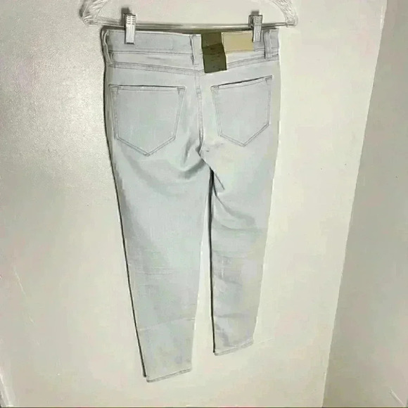 NWT All Saints Mast Cropped Light Wash Jeans - Picture 7 of 7